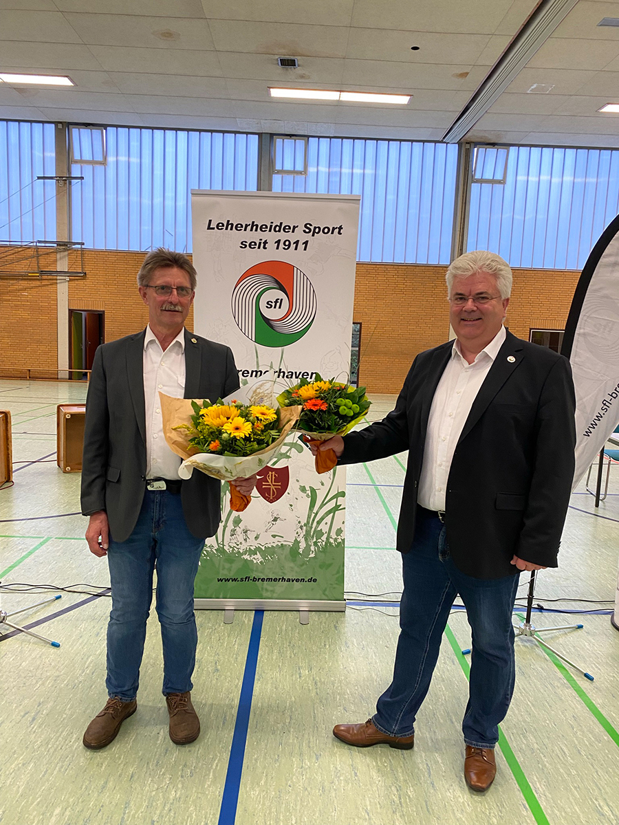 Peter Skusa und Frank Schildt. Peter Skusa und Frank Schildt