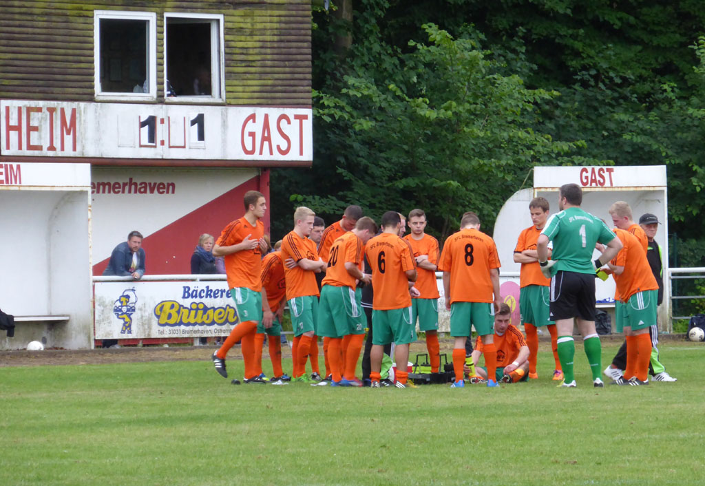 SFL vor dem elfmeter