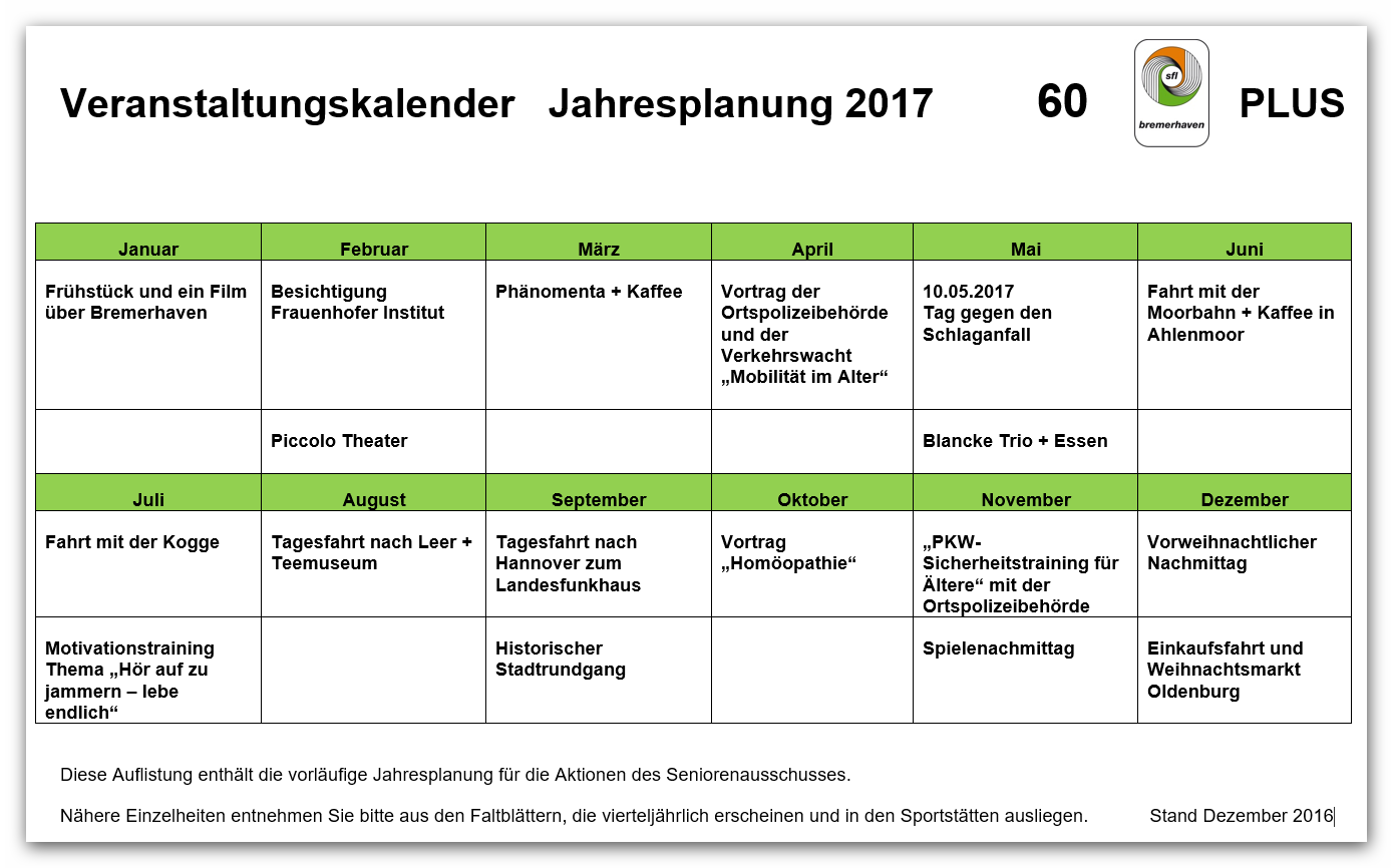 SFL Angebote 2017 Seniorenausschuss