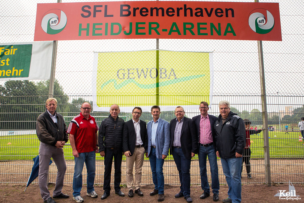 SFL GEWOBA Eroeffnung Gruppe